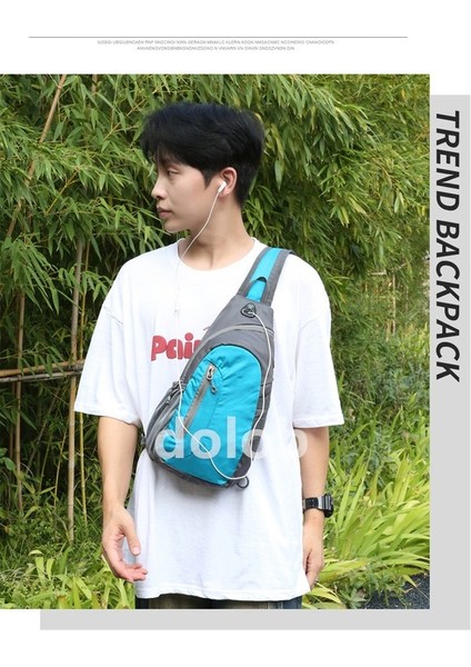 Yeni High-End Erkek Göğüs Çantası Çapraz-Uzun Moda Rahat Büyük Kapasiteli Su Geçirmez Çok Fonksiyonlu (Yurt Dışından) modelleri