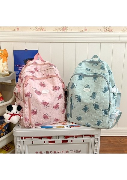Okul Kadın Ortaokul Öğrencisi Sevimli Seyahat Sırt Büyük Kapasiteli Lise Üniversite Öğrencisi Sırt Çantası (Yurt Dışından) modelleri