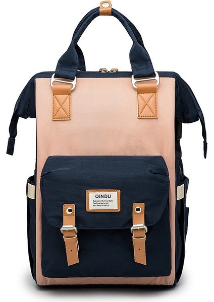 Çok Fonsksiyonlu Anne ve Bebek Çantası - Pembe (Yurt Dışından)