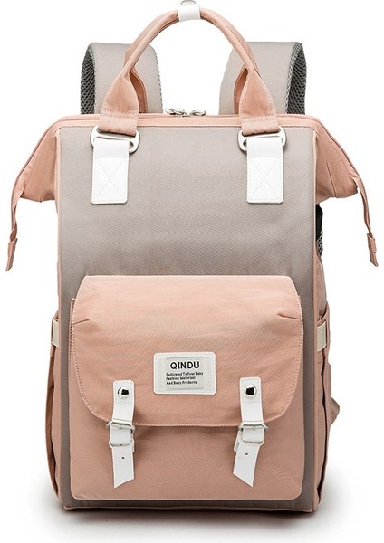 Çok Fonsksiyonlu Anne ve Bebek Çantası - Pembe (Yurt Dışından) fırsatları