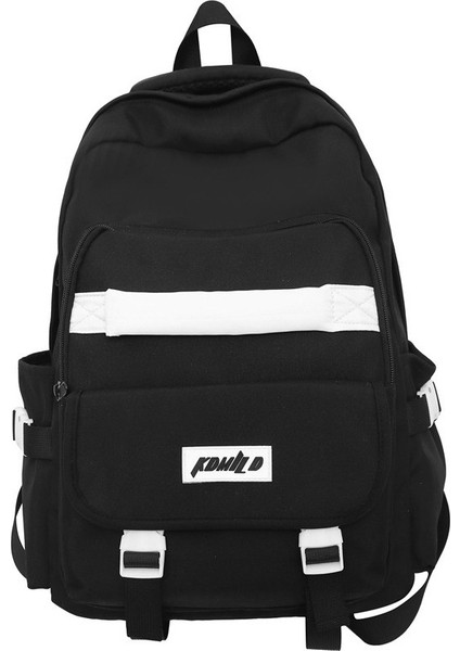 Yeni Ortaokul Öğrencisi Okul Çantası Kızlar Büyük Kapasiteli Sırt Çantası Rahat Moda Ortaokul Öğrencisi Sırt Çantası Ultra Hafif (Yurt Dışından)