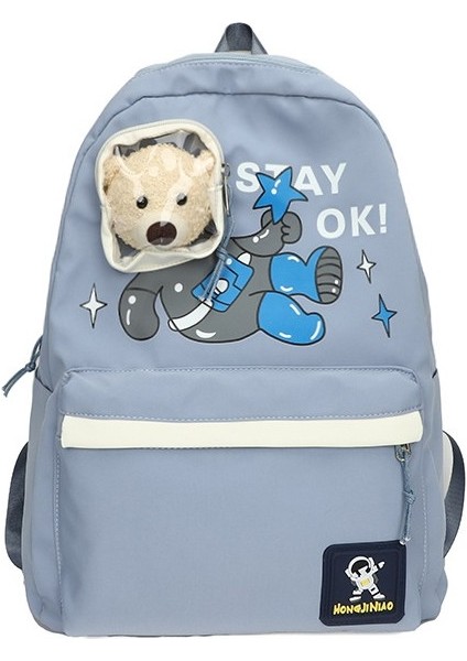 2023 Yeni Öğrenci Sırt Çantası Sevimli Ayı Rahat Büyük Kapasiteli Ortaokul Kampüsü Okul Çantası (Yurt Dışından) fiyatları