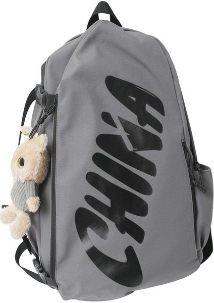 2023 Kişiselleştirilmiş Mektup Orta Okul Öğrenci Okul Çantası Yeni Moda Trendi Sırt Çantası Kadınlar Için Büyük Kapasiteli Rahat Sırt Çantası (Yurt Dışından)