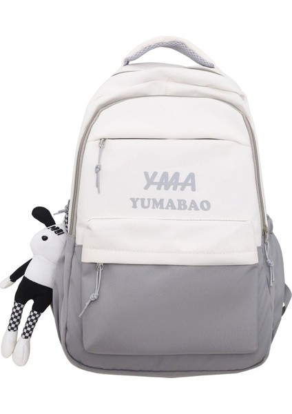 Okul Çantaları Kız Ortaokul Lise Üniversite Öğrencileri Büyük Kapasiteli Seyahat Sırt Çantası (Yurt Dışından)