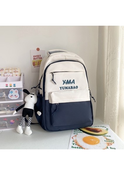 Okul Çantaları Kız Ortaokul Lise Üniversite Öğrencileri Büyük Kapasiteli Seyahat Sırt Çantası (Yurt Dışından) fiyatları