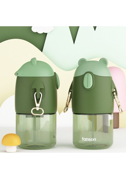 Lovehome 620ML Su Matı - Koyu Yeşil (Yurt Dışından)