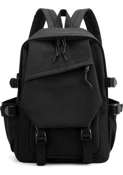 Okul Kadın Retro Grafiti Hit Renk Sırt Ortaokul Öğrencisi Sırt Küçük Taze Sanat Çanta (Yurt Dışından)