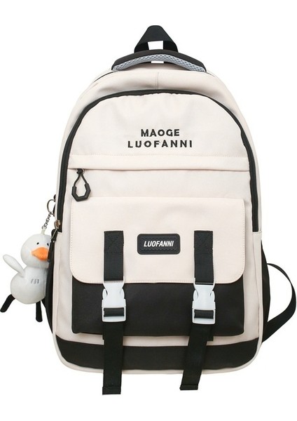 Ortaokul Öğrenci Sırt Kore Versiyonu Büyük Kapasiteli Öğrenci Okul Açık Hava Seyahati Sırt Erkek Çanta (Yurt Dışından)