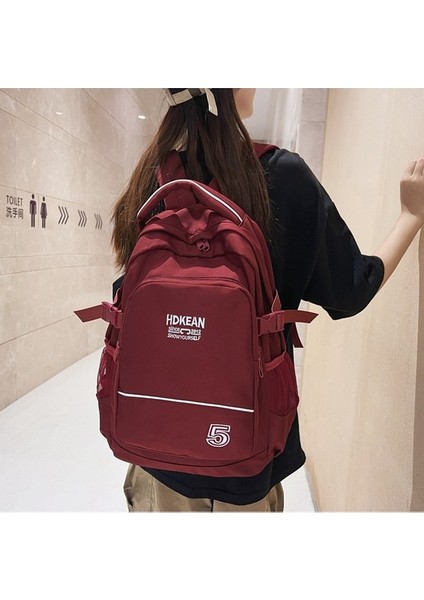 Ortaokul Öğrencisi Okul Kadın Düz Sırt Kampüs Üniversite Öğrencisi Eğlence Seyahat Sırt Çantası (Yurt Dışından) fiyatları