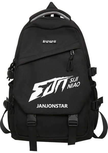 Yeni Sırt Çantası Erkek Çok Yönlü Sırt Çantası Büyük Kapasiteli Retro Moda Ins Bilgisayar Çantası Kadın Üniversite Öğrencisi Okul Çantası (Yurt Dışından)