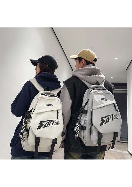 Yeni Sırt Çantası Erkek Çok Yönlü Sırt Çantası Büyük Kapasiteli Retro Moda Ins Bilgisayar Çantası Kadın Üniversite Öğrencisi Okul Çantası (Yurt Dışından) fırsatları