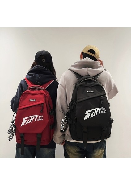 Yeni Sırt Çantası Erkek Çok Yönlü Sırt Çantası Büyük Kapasiteli Retro Moda Ins Bilgisayar Çantası Kadın Üniversite Öğrencisi Okul Çantası (Yurt Dışından) indirimleri