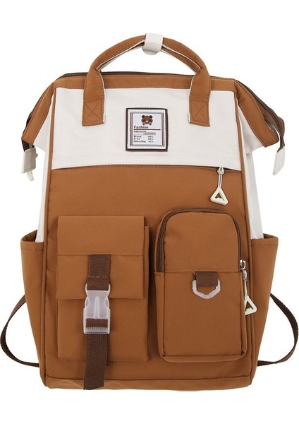 Sırt Küçük Taze Kız Boş Büyük Kapasiteli Ortaokul Öğrenci Çantası (Yurt Dışından)