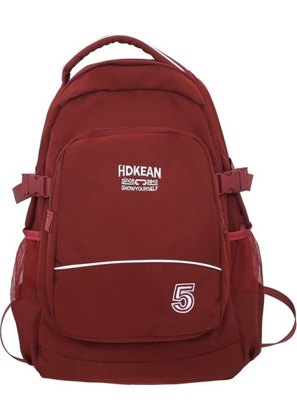 Ortaokul Öğrencisi Okul Kadın Düz Sırt Kampüs Üniversite Öğrencisi Eğlence Seyahat Sırt Çantası (Yurt Dışından)