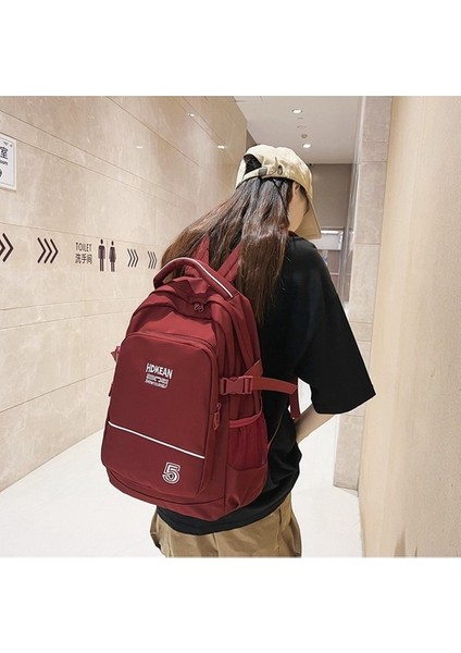 Ortaokul Öğrencisi Okul Kadın Düz Sırt Kampüs Üniversite Öğrencisi Eğlence Seyahat Sırt Çantası (Yurt Dışından) indirimleri