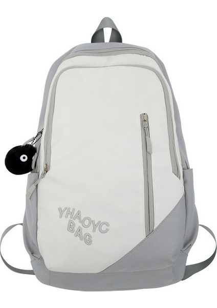 Mektup Sırt Çantası Yeni Büyük Kapasiteli Moda Sırt Çantası Naylon Su Geçirmez Öğrenci Okul Çantası Kadın (Yurt Dışından)