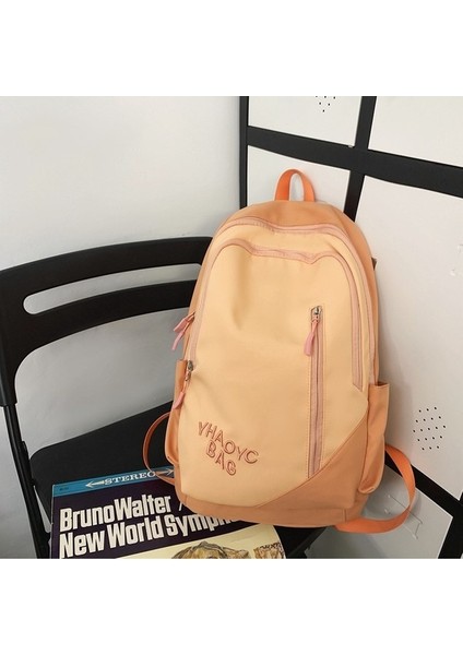 Mektup Sırt Çantası Yeni Büyük Kapasiteli Moda Sırt Çantası Naylon Su Geçirmez Öğrenci Okul Çantası Kadın (Yurt Dışından) modelleri