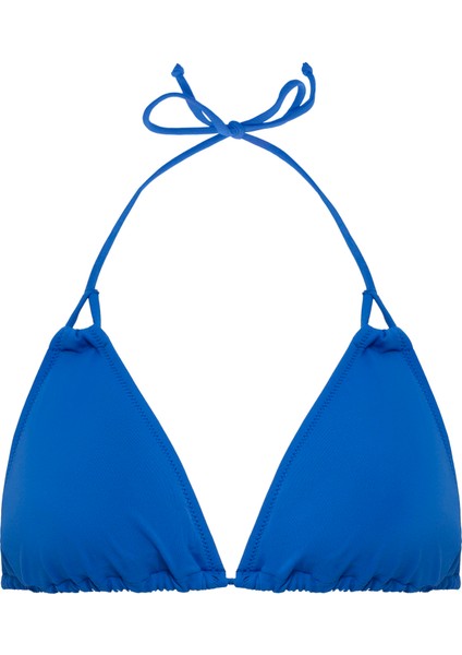 Aquaviva Kadın Saks Stella Boyundan Bağlı Yanı Ipli Üçgen Bikini Takımı fiyatları