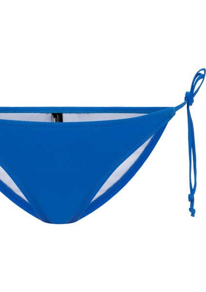 Aquaviva Kadın Saks Stella Boyundan Bağlı Yanı Ipli Üçgen Bikini Takımı indirimleri