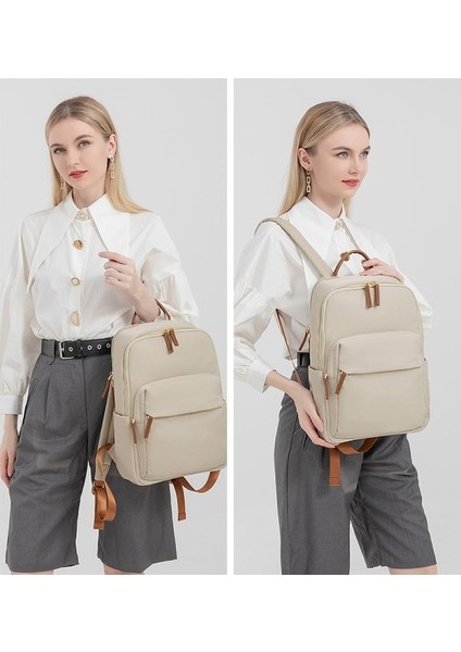 14 Inçlik Bilgisayar Kadın Yaz Tüm Maç Büyük Kapasiteli Oxford Kumaş Rahat Sırt Seyahat Çanta (Yurt Dışından) fırsatları