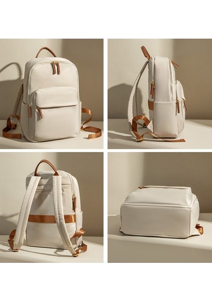 14 Inçlik Bilgisayar Kadın Yaz Tüm Maç Büyük Kapasiteli Oxford Kumaş Rahat Sırt Seyahat Çanta (Yurt Dışından) indirimleri