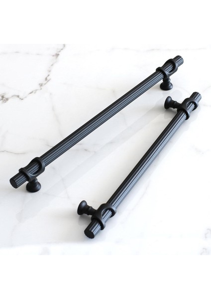 Mobilya Çekmece Mutfak Dolabı Dolap Kapak Kulpları Kulbu Kulpu Siyah Metal Kulp 128 Mm-12.8 cm fiyatları