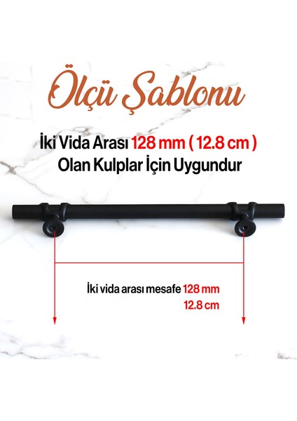 Mobilya Çekmece Mutfak Dolabı Dolap Kapak Kulpları Kulbu Kulpu Siyah Metal Kulp 128 Mm-12.8 cm modelleri