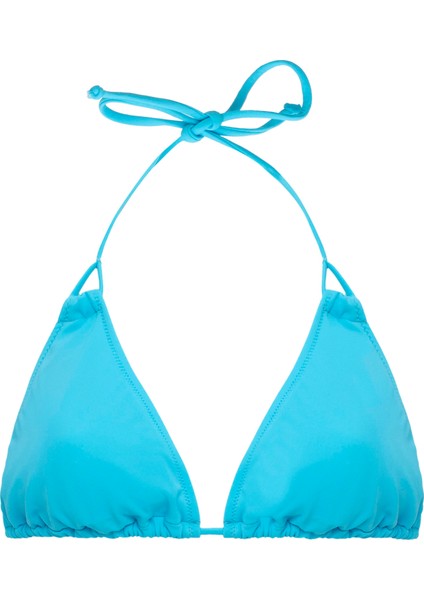 Aquaviva Kadın Mavi Stella Boyundan Bağlı Yanı Ipli Üçgen Bikini Takımı fiyatları