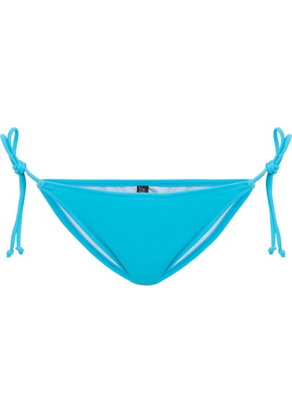 Aquaviva Kadın Mavi Stella Boyundan Bağlı Yanı Ipli Üçgen Bikini Takımı fırsatları