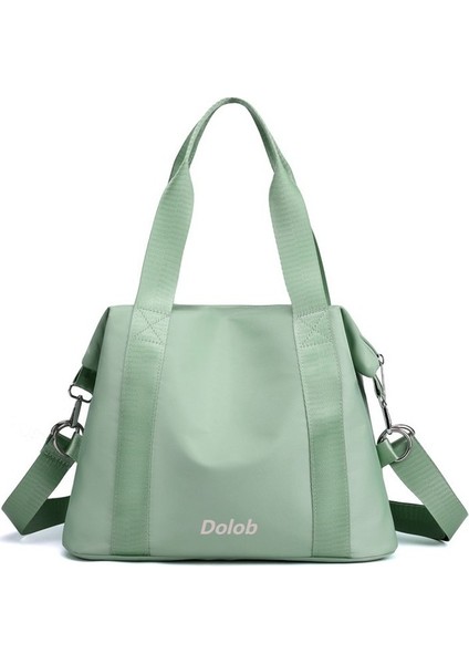 2023 Casual Tote Büyük Çanta Kadın Büyük Kapasiteli Basit Naylon Bez Çanta Çok Yönlü Su Geçirmez Oxford Taşınabilir Omuz Çantası (Yurt Dışından)