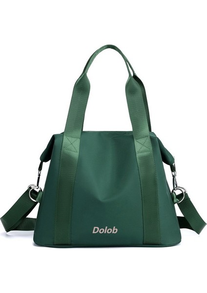 2023 Casual Tote Büyük Çanta Kadın Büyük Kapasiteli Basit Naylon Bez Çanta Çok Yönlü Su Geçirmez Oxford Taşınabilir Omuz Çantası (Yurt Dışından)