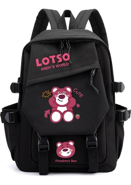 Çilek Ayı Okul Çocuk Sırt Ilkokul Öğrencileri Üçüncü Ila Altıncı Sınıf Erkek ve Kadın Ortaokul Öğrencileri Üniversite Kampüsü Sırt Çantası (Yurt Dışından) fiyatları