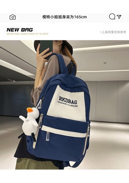 Öğrenci Omuz Mektup Ortaokul Okul Büyük Kapasiteli Hafif Sırt Çantası (Yurt Dışından) indirimleri