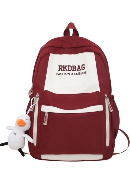 Öğrenci Omuz Mektup Ortaokul Okul Büyük Kapasiteli Hafif Sırt Çantası (Yurt Dışından)