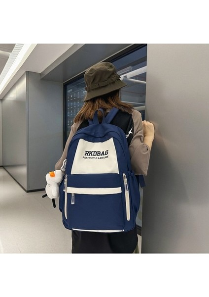 Öğrenci Omuz Mektup Ortaokul Okul Büyük Kapasiteli Hafif Sırt Çantası (Yurt Dışından) modelleri