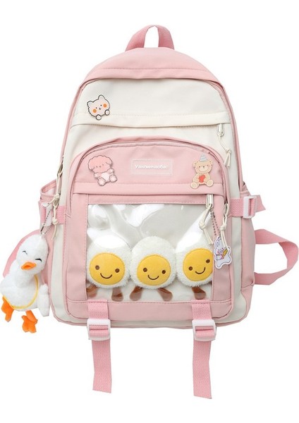 Sevimli Okul Çantası Bayan Lise Öğrencileri Ortaokul Öğrencileri Ilkokul Öğrencileri Büyük Kapasiteli Sırt Çantası Modaya Uygun (Yurt Dışından) fırsatları