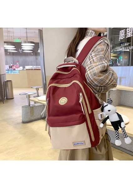 Küçük Taze Omuz Kadın Kampüs Hit Lise Öğrencileri Okul Günlük Eğlence Seyahat Sırt Çantası (Yurt Dışından) modelleri