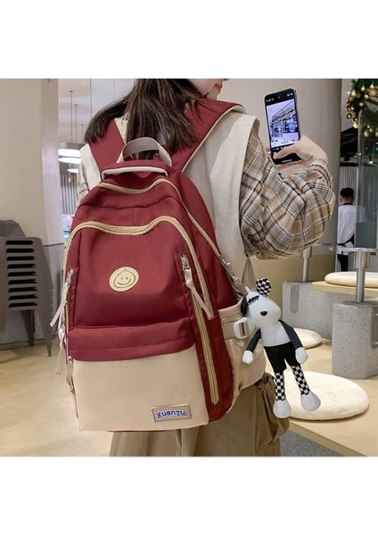 Küçük Taze Omuz Kadın Kampüs Hit Lise Öğrencileri Okul Günlük Eğlence Seyahat Sırt Çantası (Yurt Dışından) fırsatları