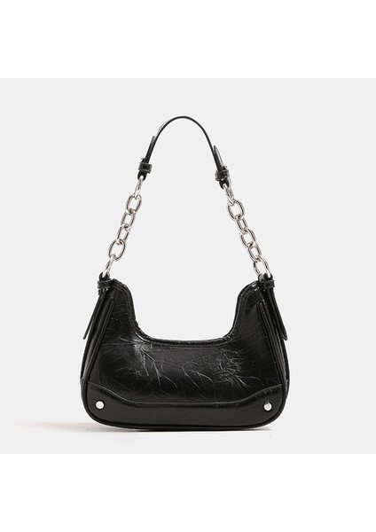 Koltuk Altı Kadın Yaz Bu Yılın Popüler Doku Niş Zincir Moda Banliyö Messenger Baget Çanta (Yurt Dışından)