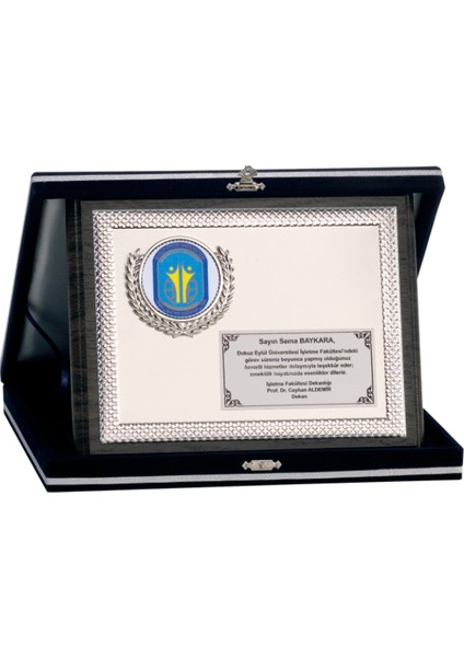 - Ahşap Plaketler - PL-091 A - 18X24 cm