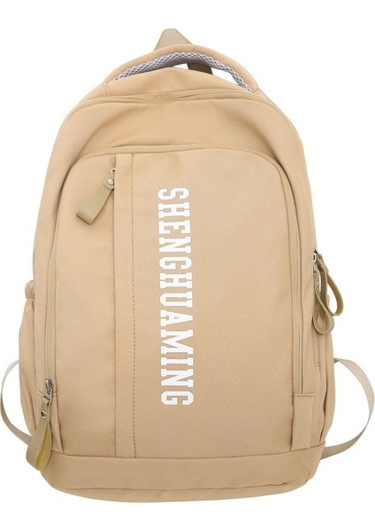 Sırt Retro Sırt Erkek Lise Öğrencisi Eğlence Üniversite Okul Çantası (Yurt Dışından)