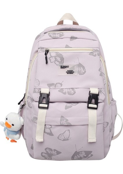 Sırt Kadın Eğlence Büyük Kapasiteli Seyahat Sırt Kadın Japon Ortaokul Öğrencisi Lise Üniversite Öğrencisi Okul Erkek Çanta (Yurt Dışından)