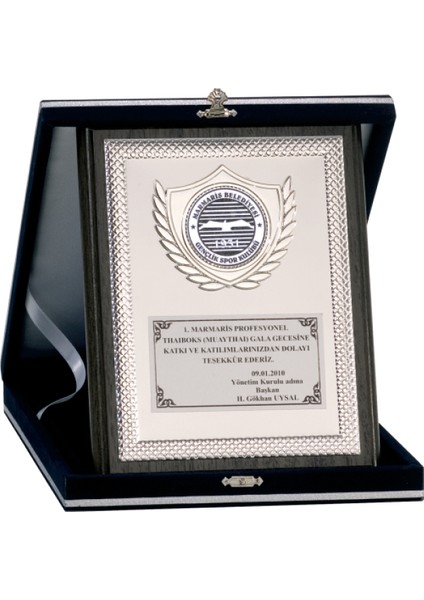 - Ahşap Plaketler - PL-089 A - 18X24 cm