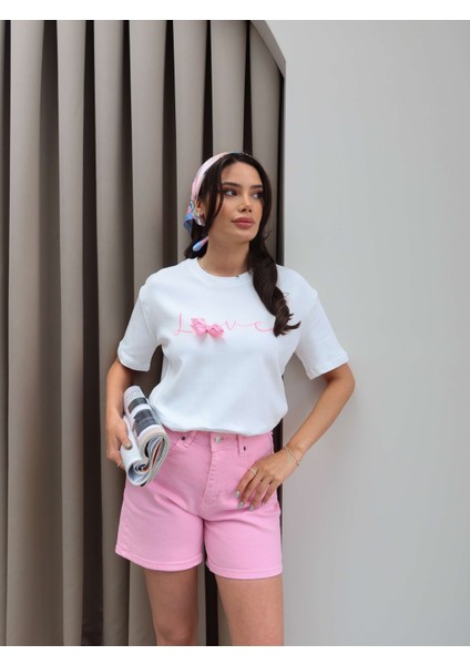 Kurdeleli Love T-Shirt