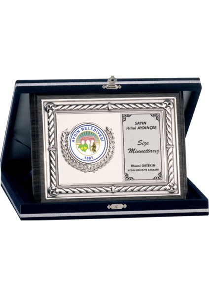 - Ahşap Plaketler - PL-087 B - 15X20 cm