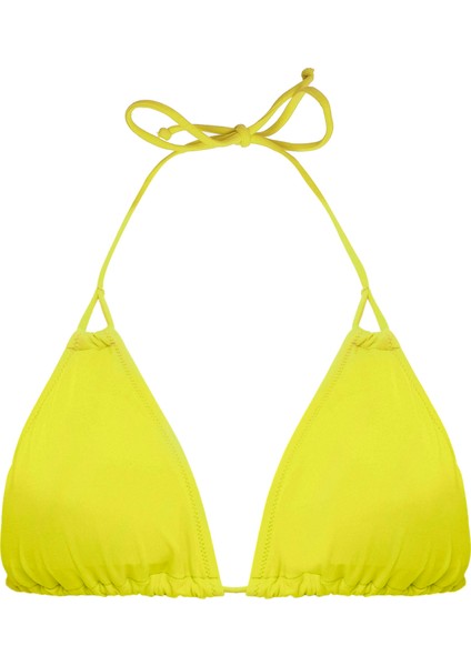 Aquaviva Kadın Neon Yeşil Stella Boyundan Bağlı Yanı Ipli Üçgen Bikini Takımı fiyatları