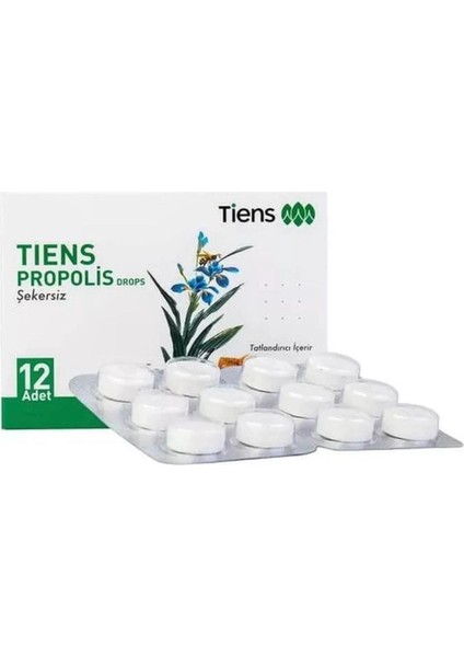 Tıens Propolis Şekersiz Drops.
