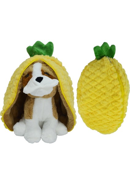 Peluş Ananas Köpek 30 cm 62383