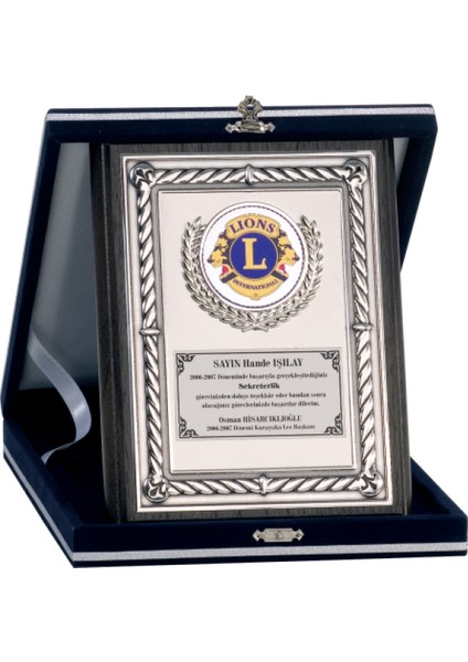 - Ahşap Plaketler - PL-085 B - 15X20 cm