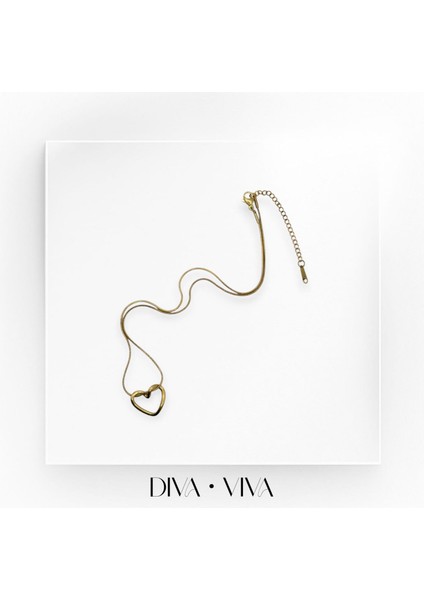 - Çelik Loop Heart Kadın - Steelheart Kolye modelleri